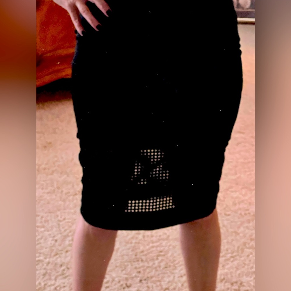 Very comfy stretch cotton pencil skirt